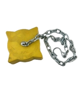 ME 106-1 ACME CAP WITH HOOK AND CHAIN