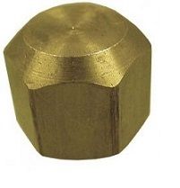 26 1/2 - BRASS FLARE CAP - 1/2"