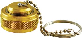 ME229-1 1-3/4" ACME CAP WITH CHAIN