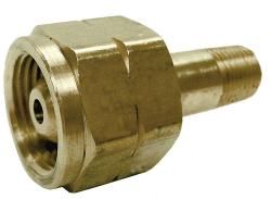 ME306 FEMALE CGA 555 INLET x 1/4" MNPT OUTLET ADAPTER