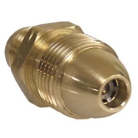 MEC POL ADAPTER W/EXCESS FLOW - MPOL x 1/2" MALE FLARE