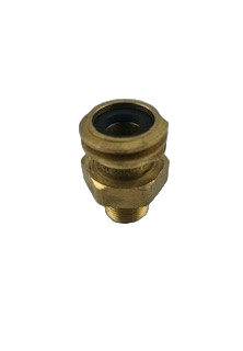 ME498-6/3 ACME ADAPTER - 1-1/4" M.ACME x 3/8" FNPT x 3/4" MNPT