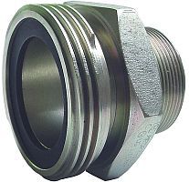ME503S-16 STEEL ACME ADAPTER - 3-1/4" M.ACME x 2" MNPT