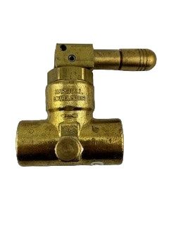 ME792DJ 1/2" x 1/2" FNPT QUICK ACTING LOCKING TOGGLE VALVE WITH BLEEDER