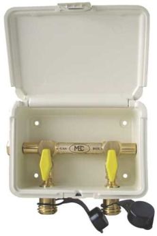 ME952IVY GAS BOX™ CONVENIENCE OUTLET IN IVY WITH DUAL OUTLET