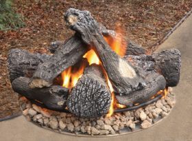 HEATMASTER MIDNIGHT EXPRESSIONS 24" BURNER RING - PROPANE GAS