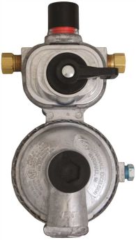 MEC 2-STAGE AUTO CHANGEOVER REGULATOR - 1/4" IF x 3/8" FNPT