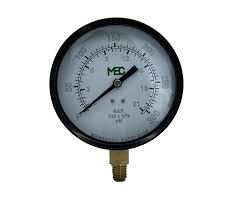 MEJ580 1/4" MNPT BOTTOM MOUNT 4" 0-300 PSI DRY PRESSURE GAUGE