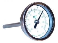 MEJ702 1/2" MNPT 3" THERMOMETER WITH 4" PROBE