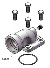 MEP841-16 2" SOCKET WELD 90° BYPASS VALVE FLANGE KIT