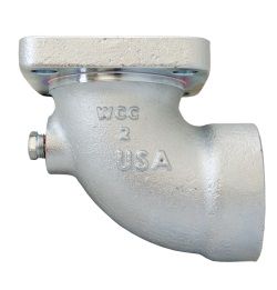 MEP840H-16 EXCELA-FLANGE 2" FNPT 4-BOLT TYPE A HIGH CAPACITY 90° FLANGE ADAPTER ELBOW