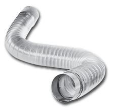 METAL-FAB MLCK0405 FLEXIBLE VENT CONNECTOR - 4" x UP-TO 5' EXPANDABLE