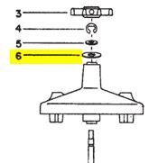 NEPTUNE DRIVE SHAFT SHIM FOR TEMPERATURE COMPENSATOR ADAPTER