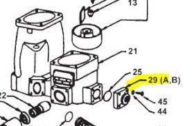 NEPTUNE 3/4" INLET/OUTLET FLANGE