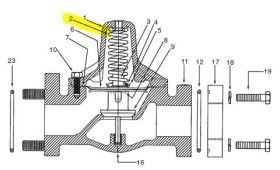 NEPTUNE DIFFERENTIAL VALVE SPRING FOR 1-1/2" & 2" METERS