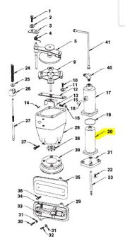 NEPTUNE TEMPERATURE COMPENSATOR THERMOSTAT FOR 1" - 2" METERS