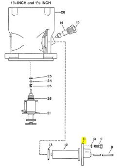 NEPTUNE THERMOSTAT COVER FOR 1-1/4" & 1-1/2" METERS WITH TEMPERATURE COMPENSATORS