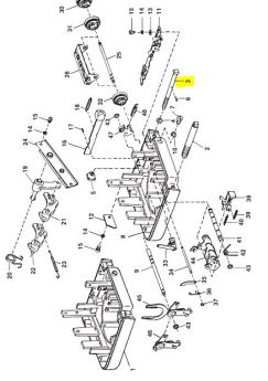 NEPTUNE REGISTER CLAMP SCREW FOR 800 SERIES REGISTERS