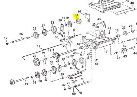 NEPTUNE PRINT WHEEL # 1 FOR 800 SERIES REGISTERS