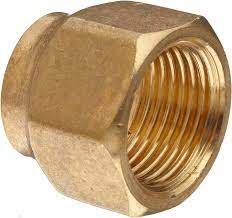 NUT 5/8 - BRASS FORGED FLARE NUT - 5/8"