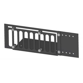 FIREGEAR 4" STAINLESS STEEL PAVER VENT KIT WITH MOUNTING PLATE AND LINTEL