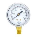 ESP 101D-158B 1/8" MPT GAUGE - 0-15 PSI DRY GAUGE - 1-1/2" DIAL