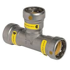 STREAMLINE CP04048G CARBON STEEL PRESS FITTING - 1" TEE