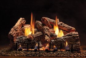 AMERICAN HEARTH ALS-18RV RAVENWOOD 18" 8-PIECE REFRACTORY LOG SET