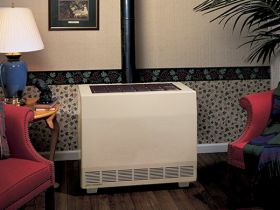 EMPIRE NAT GAS CLOSED FRONT CONSOLE HEATER - 65,000 BTU