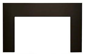 AMERICAN HEARTH S33-6-BL CONTEMPORARY STEEL SURROUND