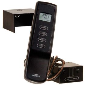 SKYTECH THERMOSTAT FIREPLACE REMOTE CONTROL WITH FLAME ADJUSTMENT FOR SERVO MOTOR GAS VALVES