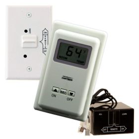 SKYTECH WIRELESS WALL-MOUNTED THERMOSTAT FIREPLACE REMOTE CONTROL