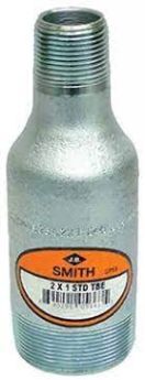 SCHEDULE 80 SWAGE NIPPLE - 1-1/2" x 1"