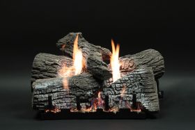 AMERICAN HEARTH ALS-18WRR STACKED WILDWOOD 18" 5-PIECE REFRACTORY LOG SET