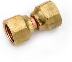 58 3/8 - BRASS FORGED SWIVEL NUT - 3/8"