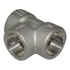 SCHEDULE 80 STAINLESS STEEL TEE - 2" SOCKET WELD