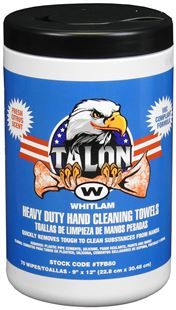 JC WHITLAM TALON HEAVY DUTY HAND CLEANING TOWELS - 70 COUNT