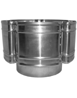 SELKIRK MODEL R DOUBLE WALL TYPE B VENT UNIVERSAL RAIN CAP - 10" DIAMETER