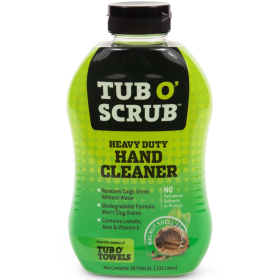 TUB O' SCRUB HEAVY DUTY HAND CLEANER - 18 OZ.
