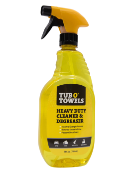 TUB O' TOWELS HEAVY DUTY CLEANER AND DEGREASER - 24oz SPRAY BOTTLE