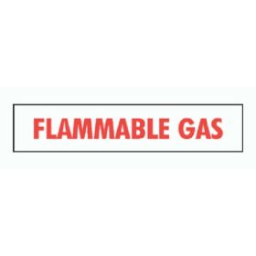 DECAL - V17A - 6" FLAMMABLE GAS - 30" x 8"