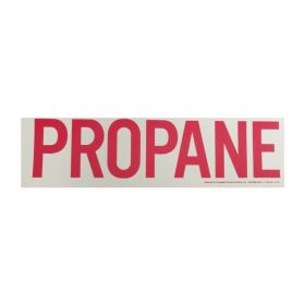 DECAL - V28BB - 3" PROPANE - 14" x 4"
